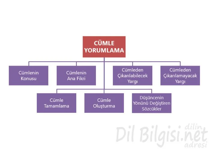 Cümle Yorumlama Kavram Haritası