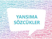 Yansıma Sözcükler