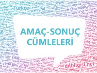 Amaç Sonuç Cümleleri