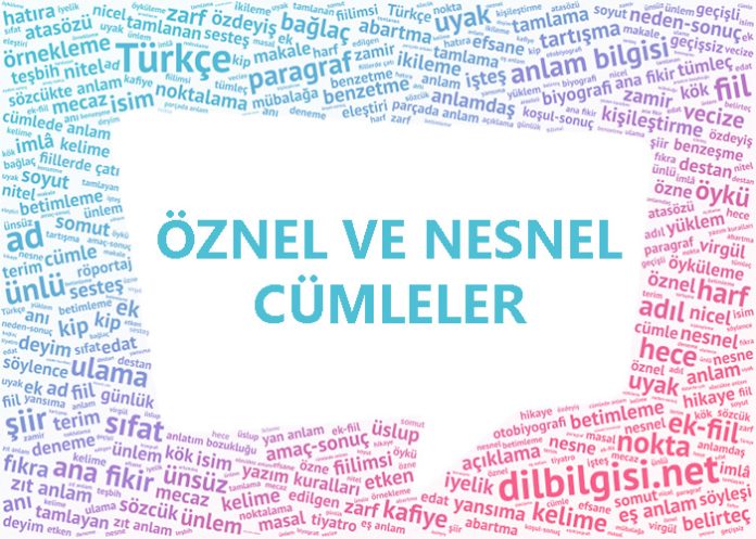 Öznel Nesnel Cümleler