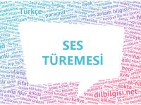 Ses Türemesi - Ünlü türemesi - ünsüz türemesi