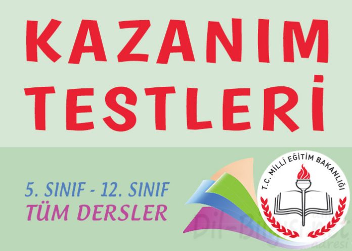 meb kazanım testleri