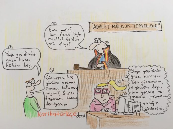 Geçmiş Zaman karikatürü