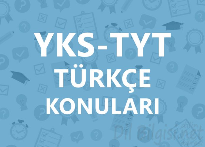YKS-TYT Türkçe Konuları
