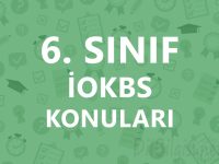 6. Sınıf İOKBS / PYBS Bursluluk Sınavı Konuları