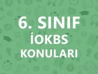 6. Sınıf İOKBS / PYBS Bursluluk Sınavı Konuları