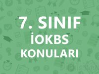 7. Sınıf Bursluluk Sınavı Konuları