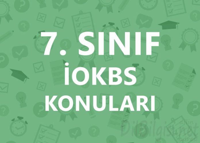 7. Sınıf Bursluluk Sınavı Konuları