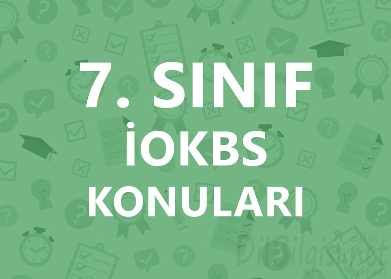 7. Sınıf Bursluluk Sınavı Konuları