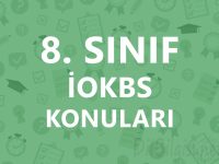 8. Sınıf İOKBS / PYBS Bursluluk Sınavı Konuları