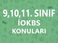 9, 10, 11. Sınıf Bursluluk Sınavı Konuları