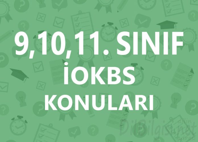 9, 10, 11. Sınıf Bursluluk Sınavı Konuları