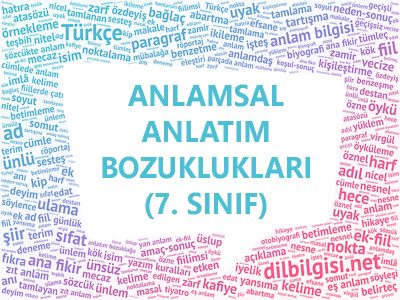 Anlatım Bozuklukları - 7. Sınıf Konu Anlatımı