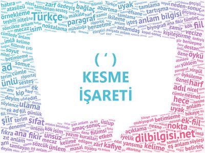 Kesme İşareti Görevleri ve Kullanıldığı Yerler