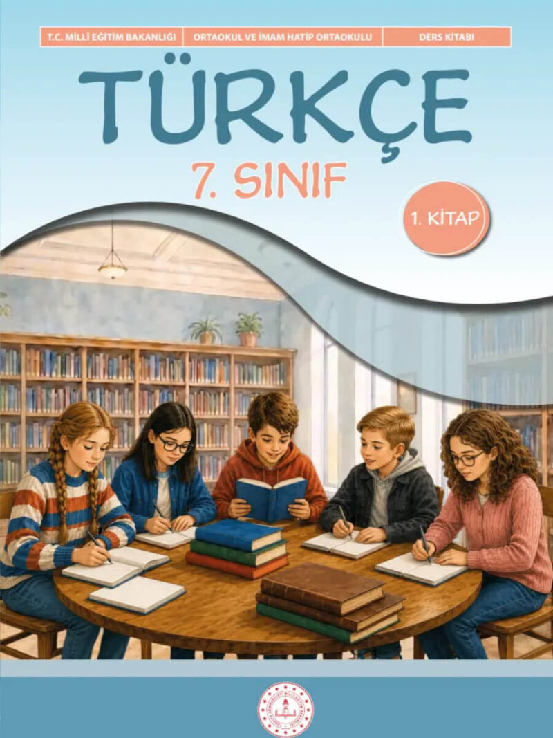 7. sınıf Türkçe Ders kitabı 1. kitap MEB