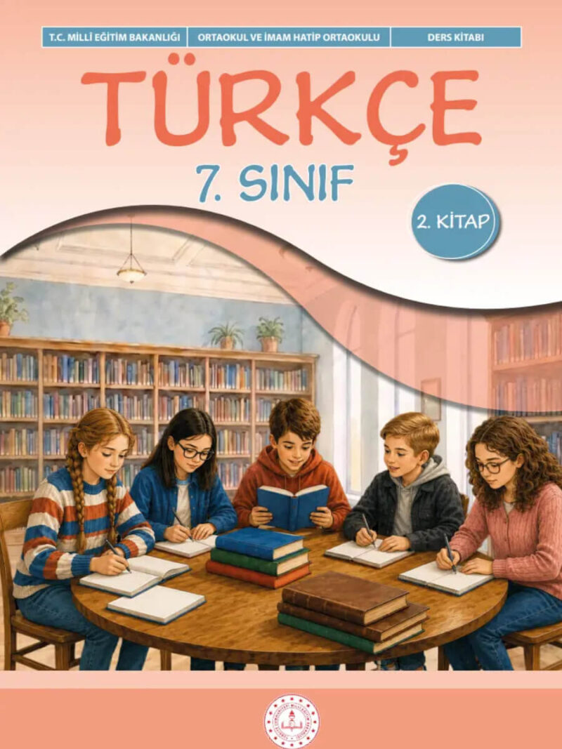 7. sınıf Türkçe Ders kitabı 2. kitap MEB
